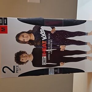 32 Degrees Kids Heat Set - Black Print - Medium